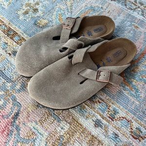 Birkenstock Boston Clogs Soft Footbed Size 36 Narrow